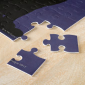 Puzzle Chat noir et lune (Côté)