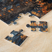 Puzzle Chat noir étoilé (Côté)