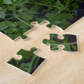 Puzzle Chat noir Jouer dans le jardin, 252 pièces (Côté)