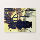 Puzzle Chat noir par Arthur Rackham (Horizontal)