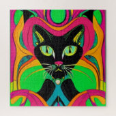 Puzzle Chat noir super (Vertical)