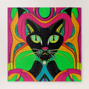 Puzzle Chat noir super