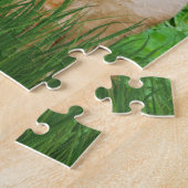 Puzzle Chat noir Tabby Chat Fun Chat Chats en Jardin (Côté)