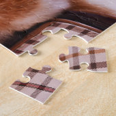 Puzzle Chat orange sur un porteur / Chaton orange (Côté)