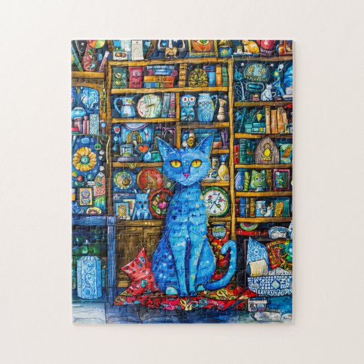Puzzle Chat par plateau coloré (Vertical)