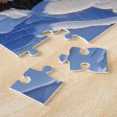 Puzzle Chat Persan Noël Bateau Fêtes (Côté)