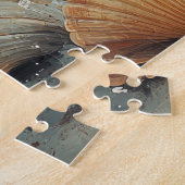 Puzzle Chat Persan Noël Vintage Plage (Côté)