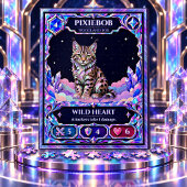 Puzzle Chat Pixiebob, Art en feuille de rainbow