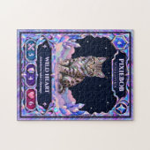 Puzzle Chat Pixiebob, Art en feuille de rainbow (Horizontal)