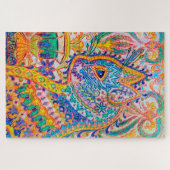 Puzzle Chat psychédélique, Louis Wain (Horizontal)