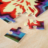 Puzzle Chat psychédélique vintage par Louis Wain (Côté)