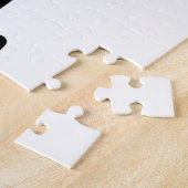 Puzzle Chat Qu'est-ce que_ Drôle Chat Noir (Côté)