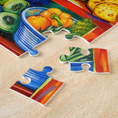 Puzzle Chat regardant dehors Fenêtre de cuisine (Côté)