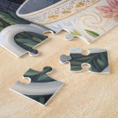 Puzzle Chat rustique Maine Coon (Côté)