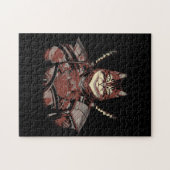 Puzzle Chat Samurai guerrier japonais (Horizontal)