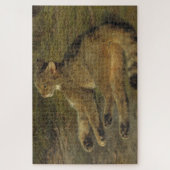Puzzle Chat sauvage (par Rosa Bonheur) (Vertical)