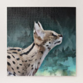Puzzle Chat Serval (Vertical)