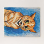 Puzzle Chat souriant de Louis Wain (Horizontal)