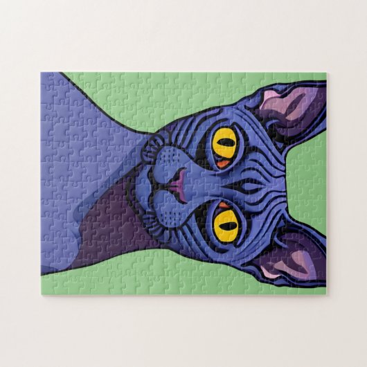 Puzzle Chat Sphynx (Horizontal)