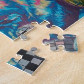 Puzzle chat sur disco ball disco diva (Côté)