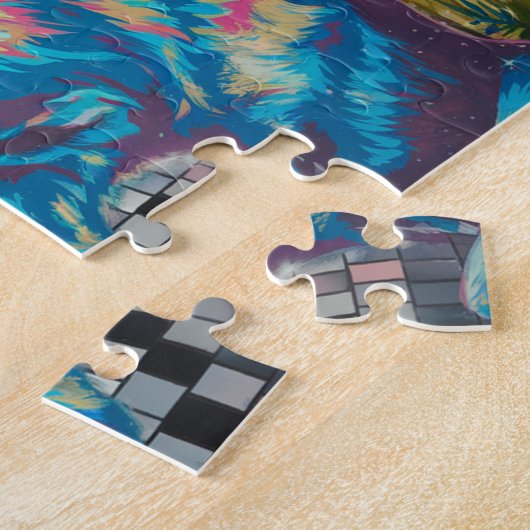 Puzzle chat sur disco ball disco diva (Côté)