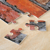 Puzzle Chat sur mur de brique (Côté)