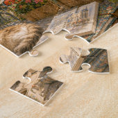 Puzzle Chat sur un balcon parisien (Côté)
