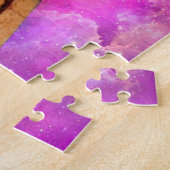 Puzzle Chat sur un pain volant dans l'espace (Côté)