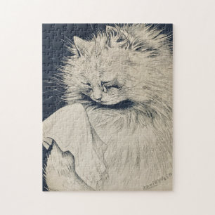 Puzzle Chat vintage par Louis William Wain