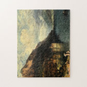 Puzzle Château antique vintage Chillon de la Suisse (Vertical)