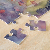 Puzzle Château coloré Imaginaire World (Côté)