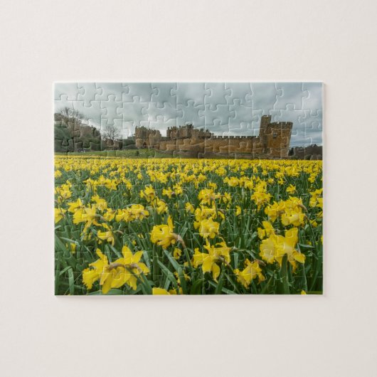 Puzzle Château d'Alnwick, le Northumberland, R-U (Horizontal)
