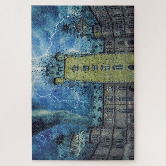 Puzzle Château d'Aschaffenburg. (Vertical)