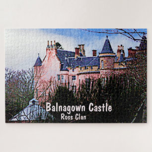 Puzzle Château de Balnagown - Ross Clan