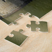 Puzzle Château de Bodiam (1385), reflet dans les douves, (Côté)