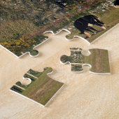 Puzzle Château de Caernarfon au Pays de Galles (Côté)