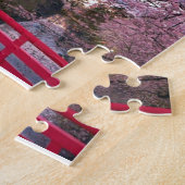 Puzzle Château de Chinois de fleurs de cerisier (Côté)