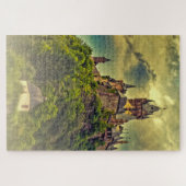 Puzzle Château de Cochem Moselle Reichsburg. (Horizontal)