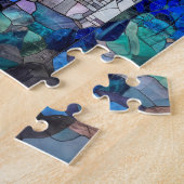 Puzzle Château de conte de fée avec de nombreuses tours (Côté)