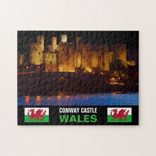 PUZZLE CHÂTEAU DE CONWAY, WALES (Horizontal)
