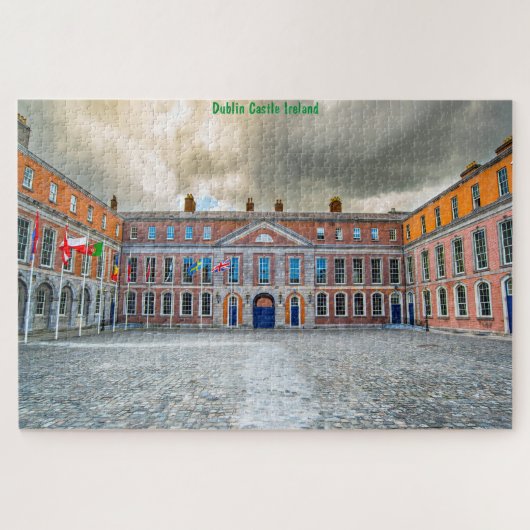 Puzzle Château de Dublin Irlande (Horizontal)