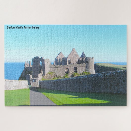 Puzzle Château de Dunluce Antrim Irlande (Horizontal)