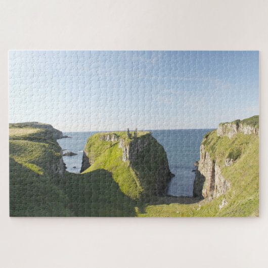 Puzzle Château de Dunseverick Antrim Irlande (Horizontal)