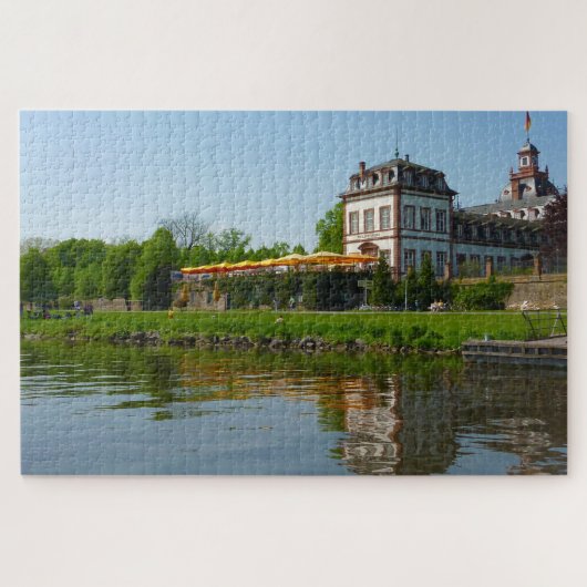 Puzzle Château de Hanau Allemagne. (Horizontal)
