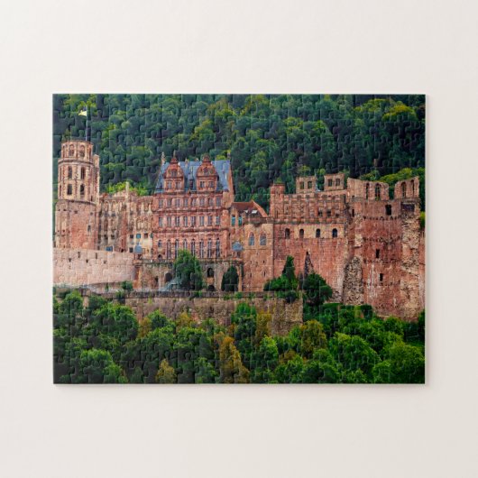 Puzzle Château de Heidelberg Allemagne. (Horizontal)