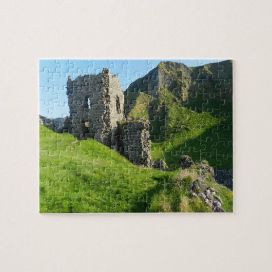 Puzzle Château de Kinbane Antrim Irlande. (Horizontal)