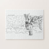Puzzle Château de Lichtenstein (Horizontal)