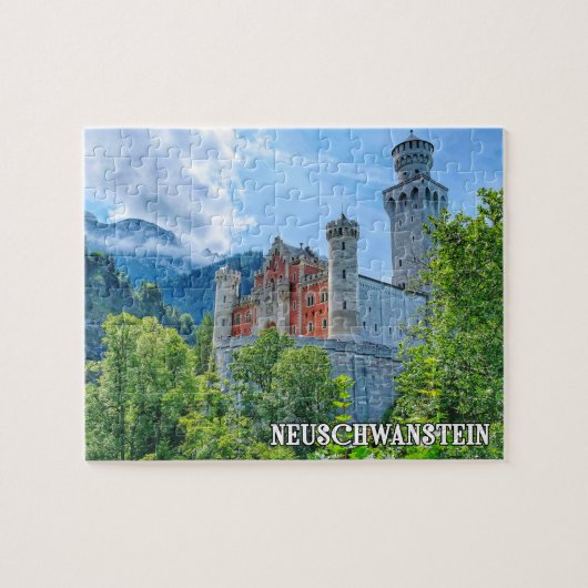 Puzzle Château de Neuschwanstein, Allemagne (Horizontal)