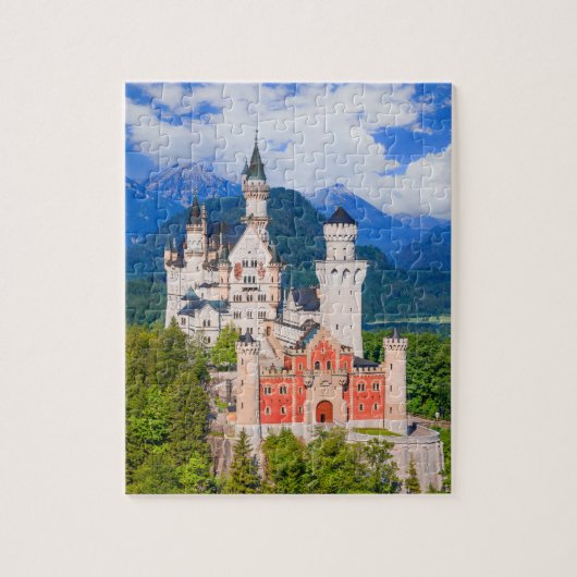 Puzzle Château de Neuschwanstein Allemagne (Vertical)