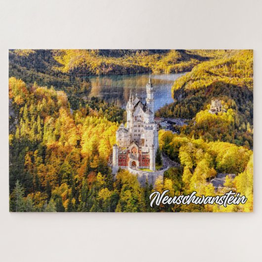 Puzzle Château de Neuschwanstein, Allemagne (Horizontal)